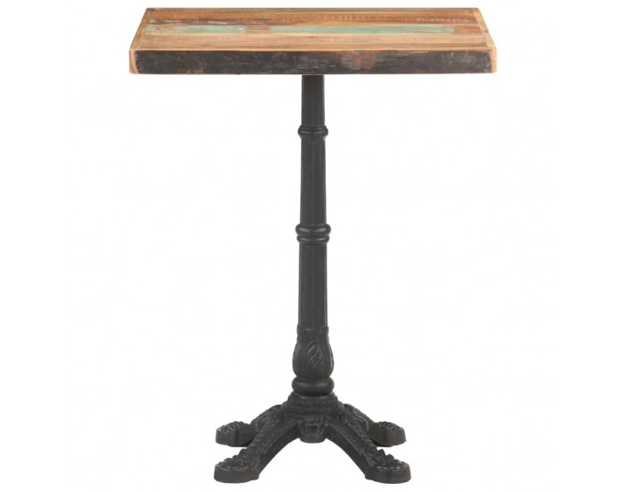 Sonata H Бистро маса, 60x60x76 см, регенерирано дърво масив