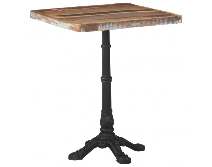 Sonata H Бистро маса, 60x60x76 см, регенерирано дърво масив