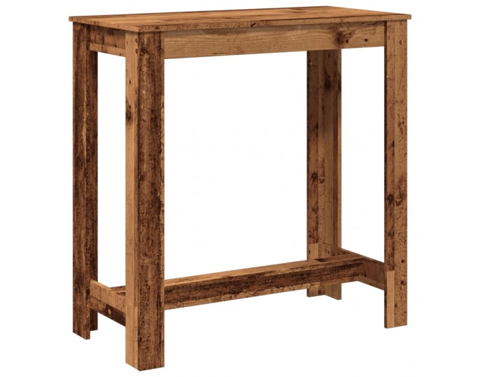 Sonata H Бар маса, старо дърво, 102x50x103,5 см, инженерно дърво