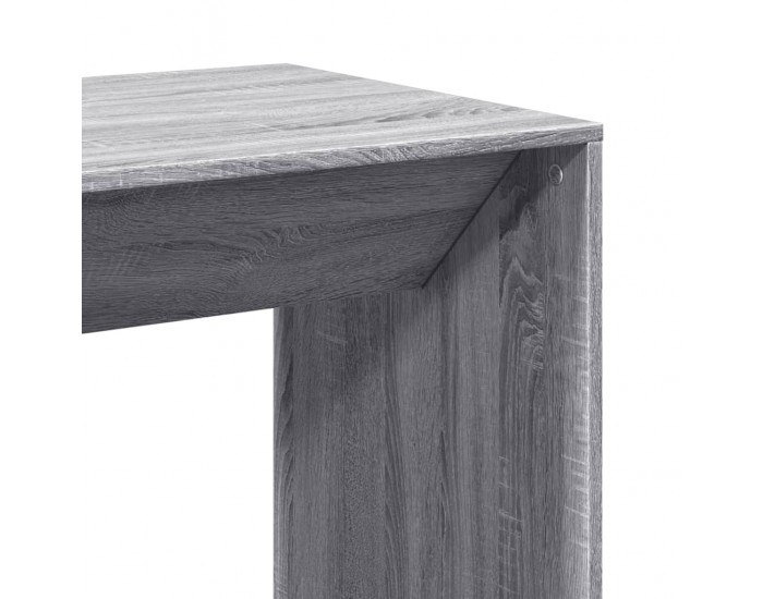 Sonata H Бар маса, сив сонома, 51x50x103,5 см, инженерно дърво