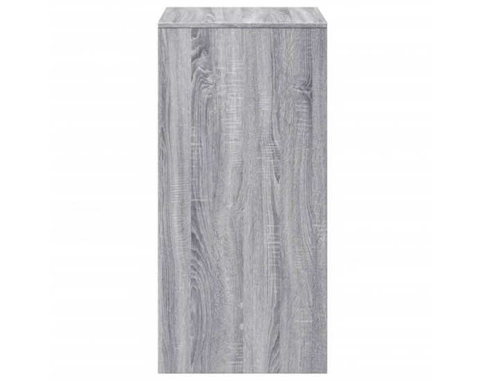 Sonata H Бар маса, сив сонома, 51x50x103,5 см, инженерно дърво