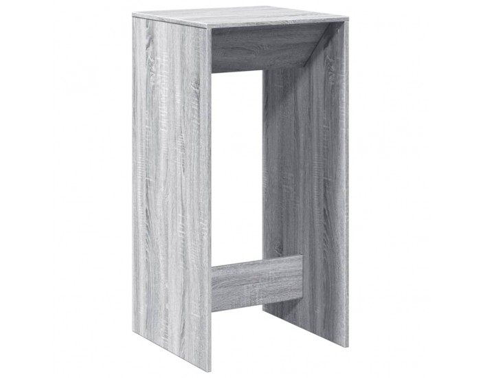 Sonata H Бар маса, сив сонома, 51x50x103,5 см, инженерно дърво