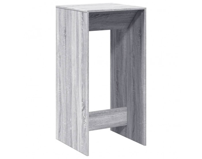 Sonata H Бар маса, сив сонома, 51x50x103,5 см, инженерно дърво