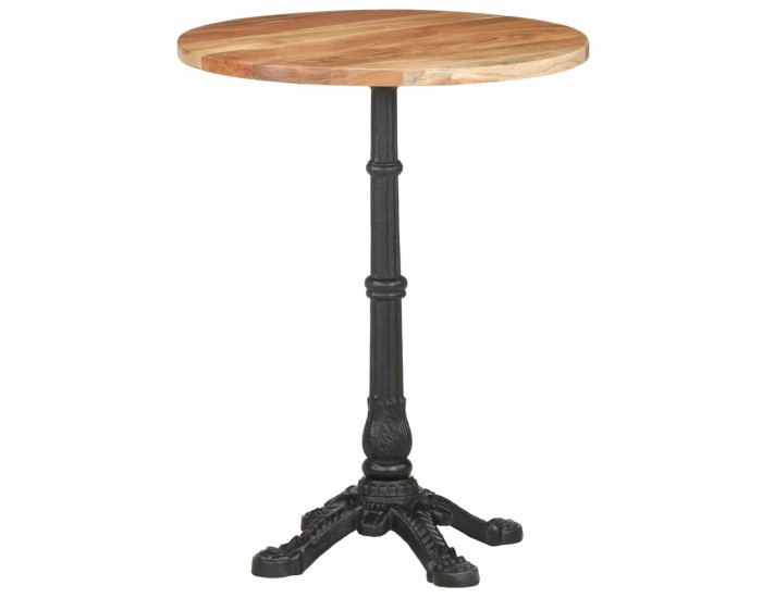 Sonata H Бистро маса, Ø60x76 см, акациево дърво масив