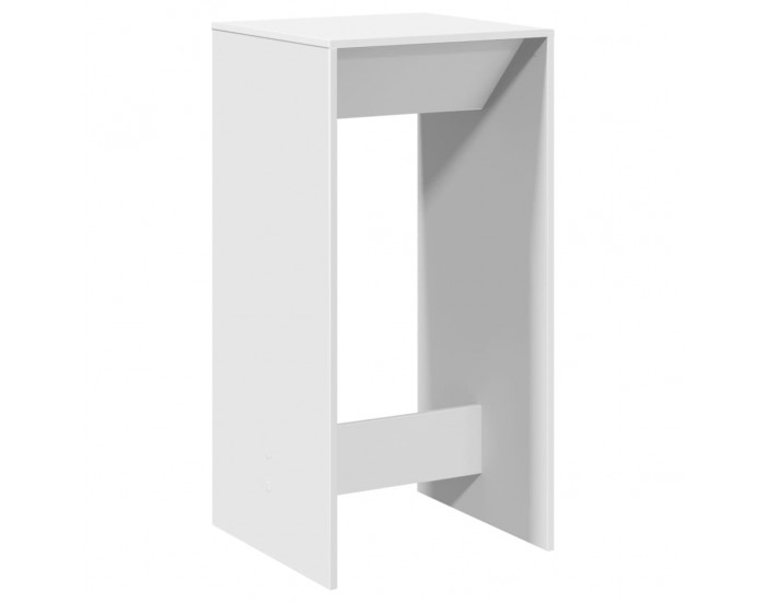 Sonata H Бар маса, бяла, 51x50x103,5 см, инженерно дърво