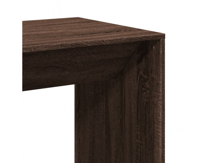 Sonata H Бар маса, кафяв дъб, 51x50x103,5 см, инженерно дърво