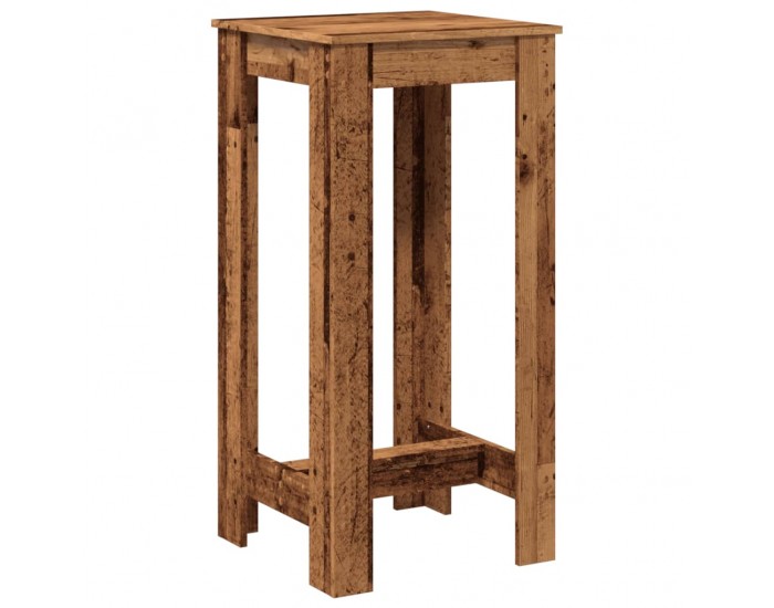 Sonata H Бар маса, старо дърво, 51x50x103,5 см, инженерно дърво