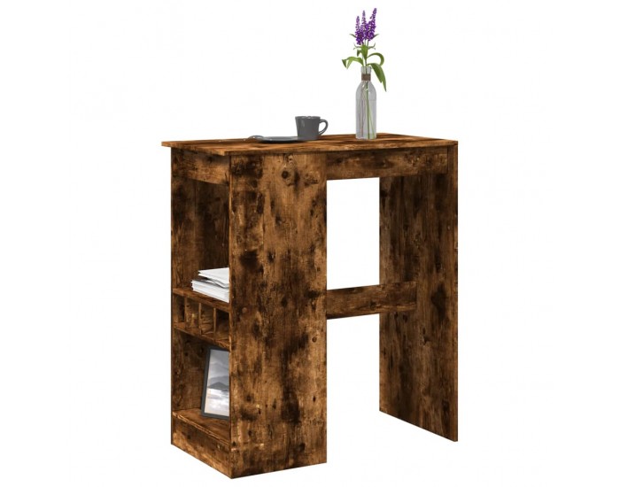 Sonata H Бар маса с рафтове, 90x47,5x103,5 см, инженерно дърво