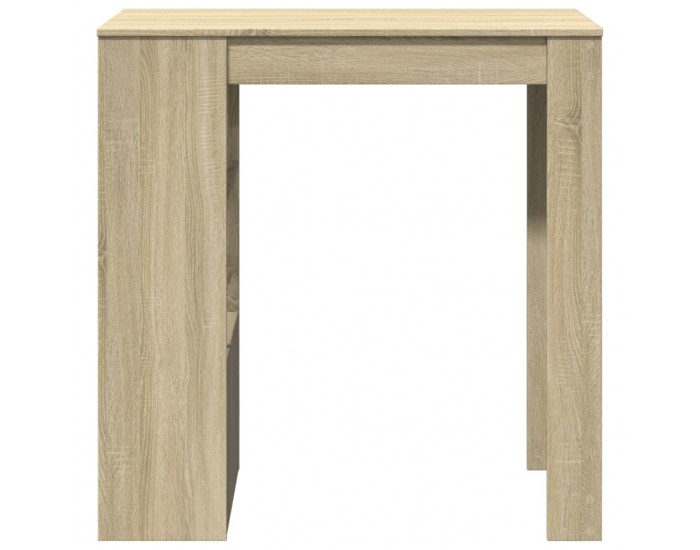 Sonata H Бар маса с рафтове дъб сонома 102x50x103,5 см инженерно дърво