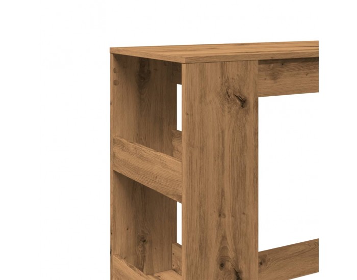 Sonata H Бар маса с рафтове дъб артизан 90x40x103,5 см инженерно дърво