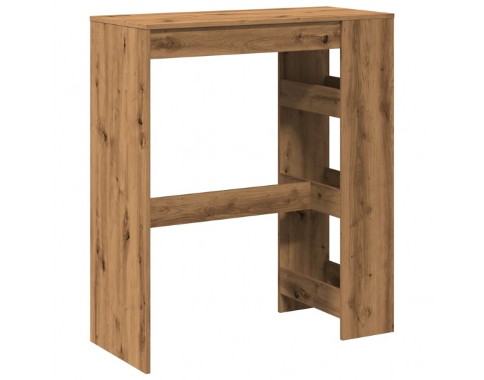 Sonata H Бар маса с рафтове дъб артизан 90x40x103,5 см инженерно дърво