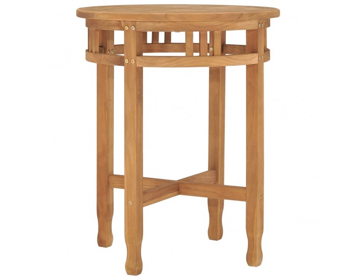 Sonata H Бистро маса, Ø60x75,5 см, тиково дърво масив