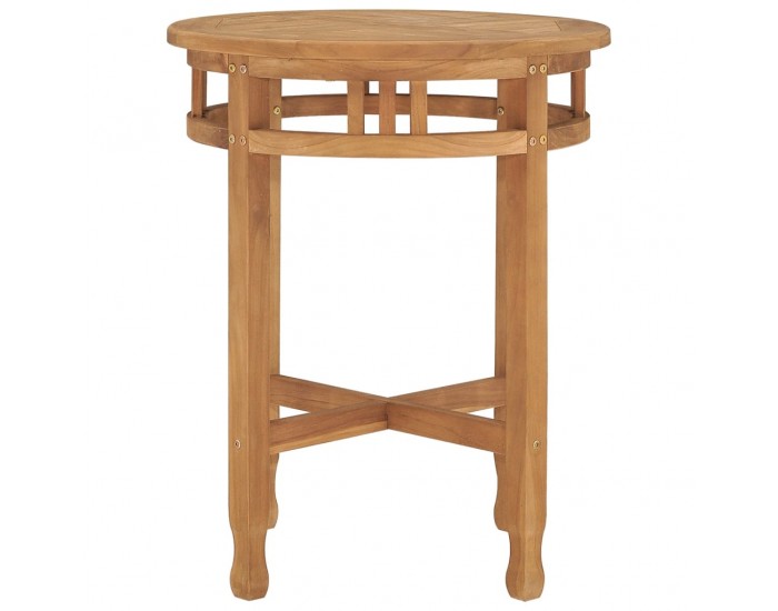 Sonata H Бистро маса, Ø60x75,5 см, тиково дърво масив