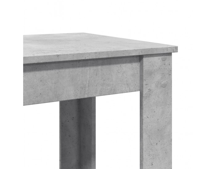 Sonata H Бар маса, бетонно сива, 51x50x103,5 см, инженерно дърво