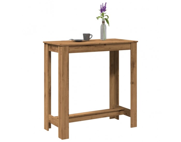 Sonata H Бар маса, дъб артизан, 102x50x103,5 см, инженерно дърво