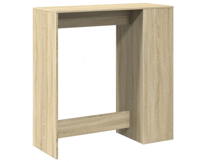 Sonata H Бар маса с рафтове дъб сонома 101x40x103,5 см инженерно дърво