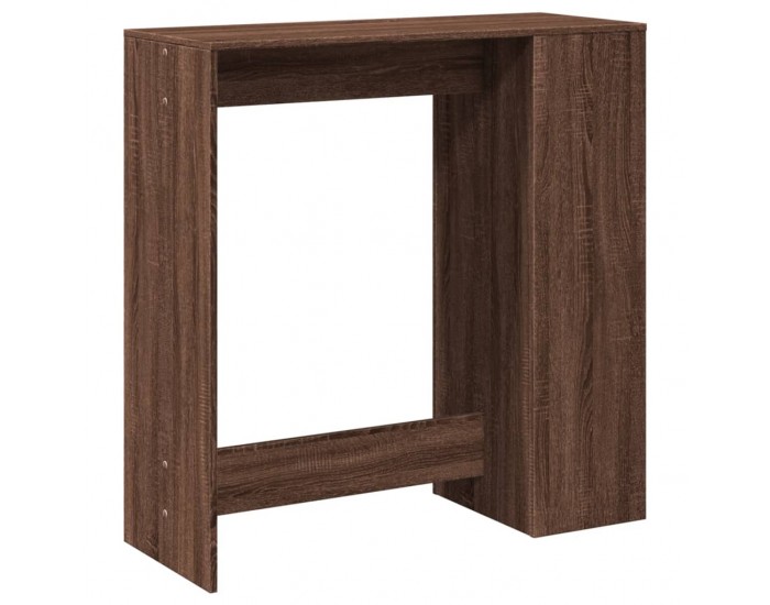 Sonata H Бар маса с рафтове, кафяв дъб, 101x40x103,5 см, инженерно дърво