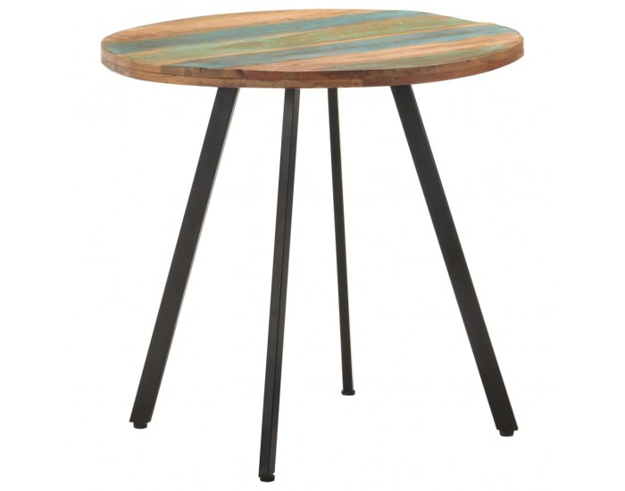 Sonata H Трапезна маса, 80 cм, регенерирано дърво масив