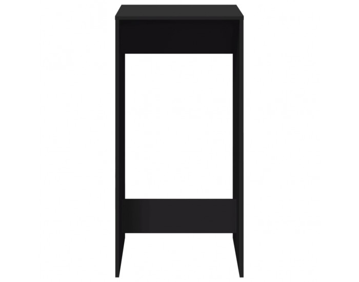 Sonata H Бар маса, черна, 51x50x103,5 см, инженерно дърво