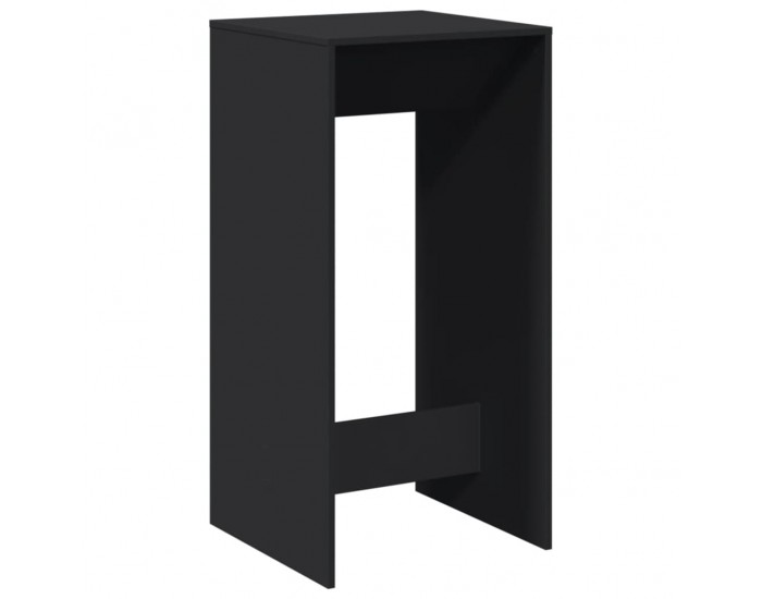 Sonata H Бар маса, черна, 51x50x103,5 см, инженерно дърво