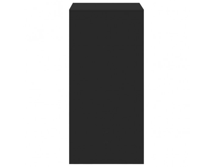 Sonata H Бар маса, черна, 51x50x103,5 см, инженерно дърво