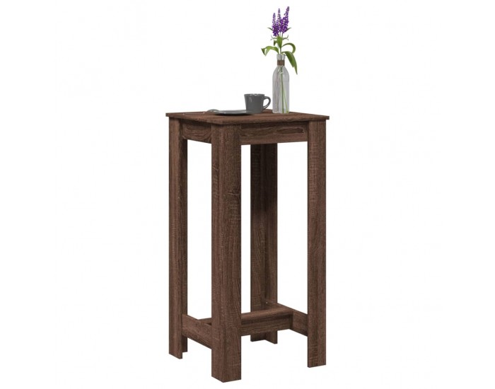 Sonata H Бар маса, кафяв дъб, 51x50x103,5 см, инженерно дърво