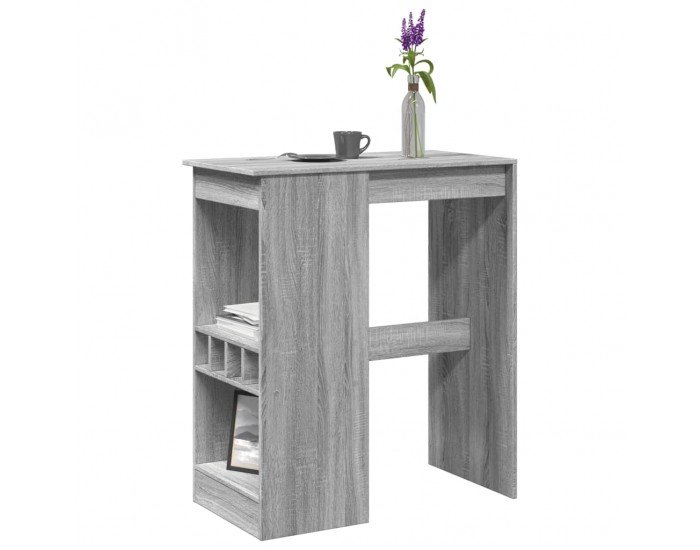 Sonata H Бар маса с рафтове, 90x47,5x103,5 см, инженерно дърво