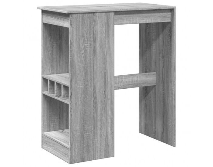 Sonata H Бар маса с рафтове, 90x47,5x103,5 см, инженерно дърво