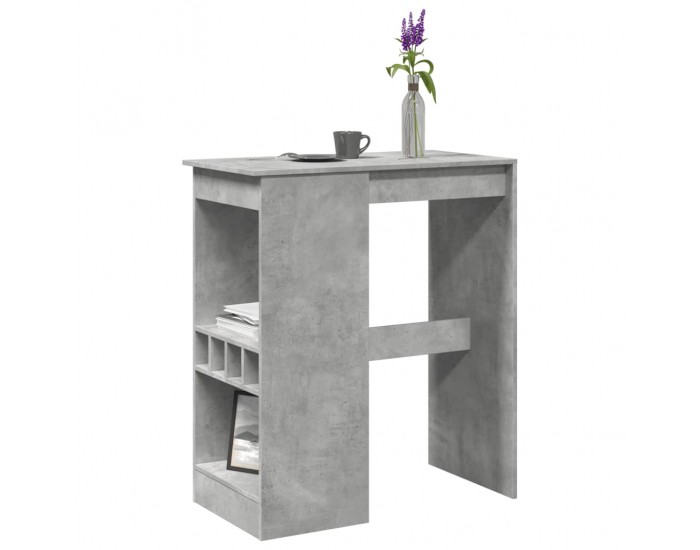 Sonata H Бар маса с рафтове, 90x47,5x103,5 см, инженерно дърво