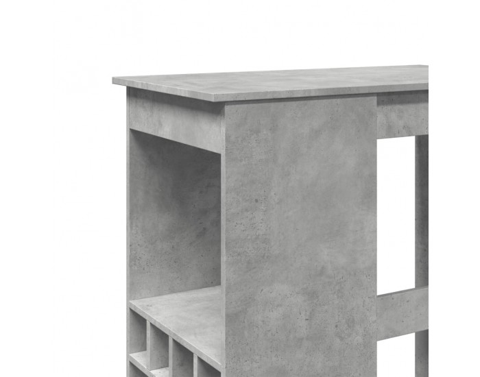 Sonata H Бар маса с рафтове, 90x47,5x103,5 см, инженерно дърво