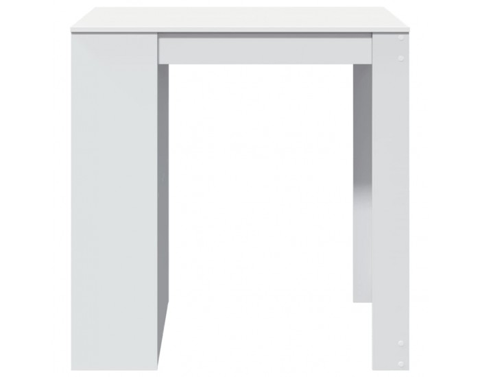 Sonata H Бар маса, бяла, 102x70x103,5 см, инженерно дърво