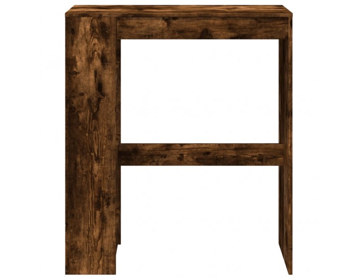 Sonata H Бар маса с рафтове, опушен дъб, 90x40x103,5 см, инженерно дърво