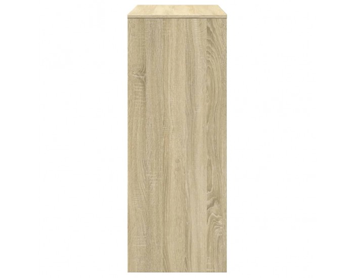 Sonata H Бар маса с рафтове, дъб сонома, 90x40x103,5 см, инженерно дърво