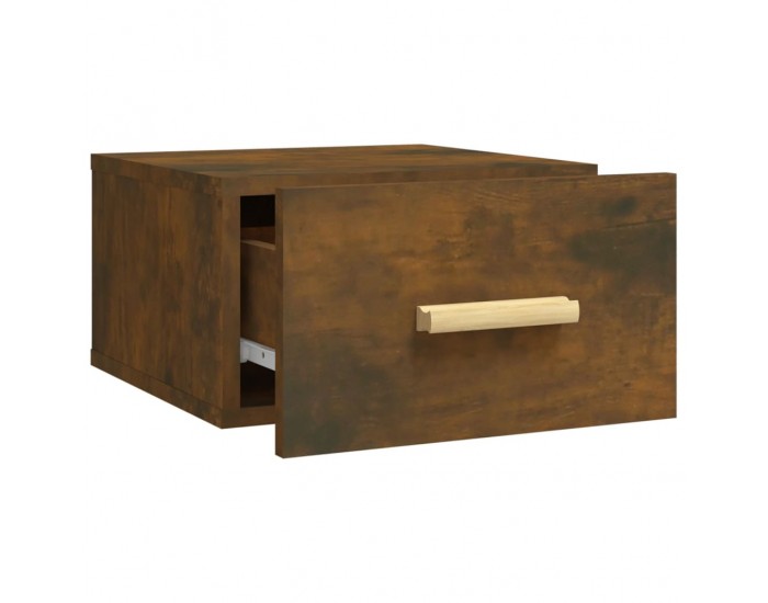 Sonata H Нощно шкафче за стенен монтаж, опушен дъб, 35x35x20 см