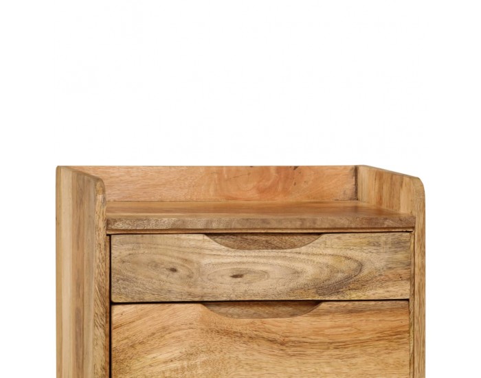 Sonata H Нощно шкафче, мангово дърво масив, 40x30x59,5 см