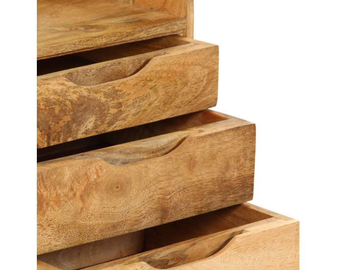 Sonata H Нощно шкафче, мангово дърво масив, 40x30x59,5 см