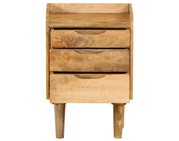 Sonata H Нощно шкафче, мангово дърво масив, 40x30x59,5 см