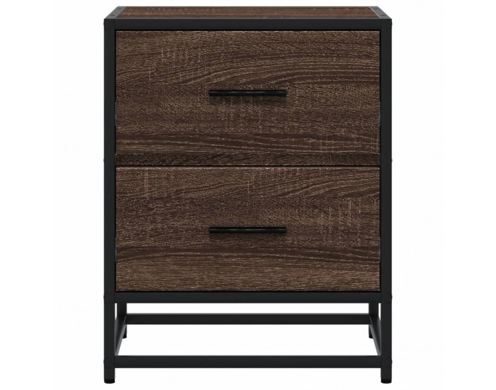 Sonata H Нощно шкафче, кафяв дъб, 40x31x50 см, инженерно дърво