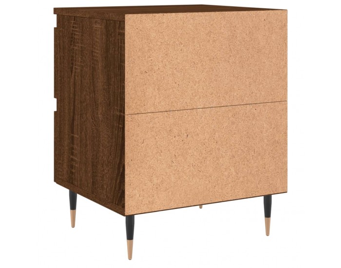 Sonata H Нощно шкафче кафяв дъб 40x35x50 см инженерно дърво