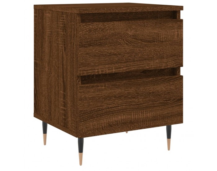 Sonata H Нощно шкафче кафяв дъб 40x35x50 см инженерно дърво