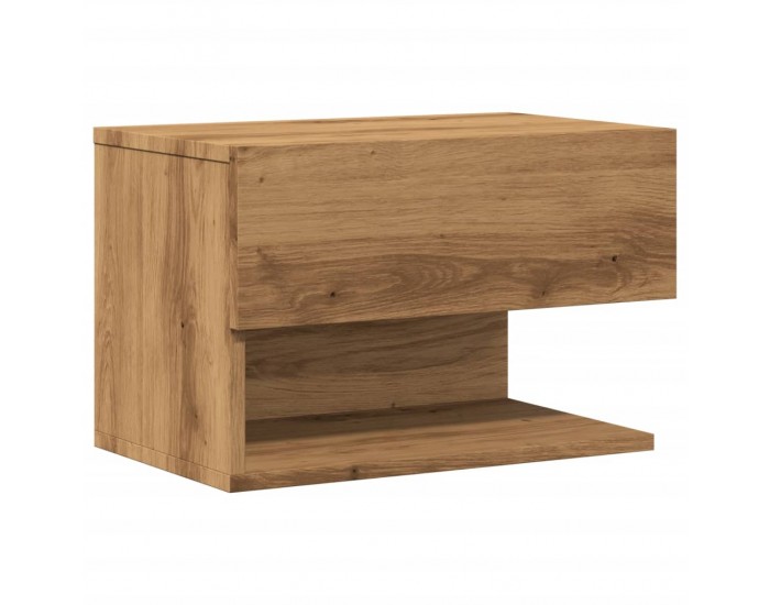 Sonata H Нощно шкафче за стенен монтаж, дъб артизан