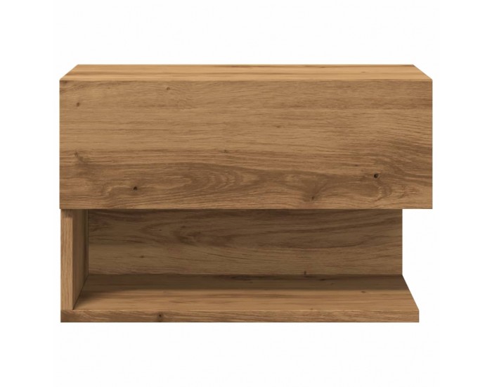 Sonata H Нощно шкафче за стенен монтаж, дъб артизан