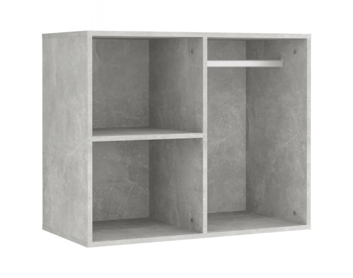 Sonata H Комплект тоалетка с LED, бетонно сива, инженерно дърво