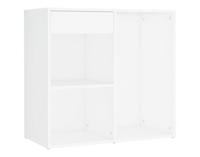 Sonata H Комплект тоалетка с LED, бяла, инженерно дърво