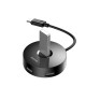 USB хъб Baseus 4 в 1 USB-C към 3х USB 2.0, 1х USB 3.0 порта CAHUB-G01 - черен