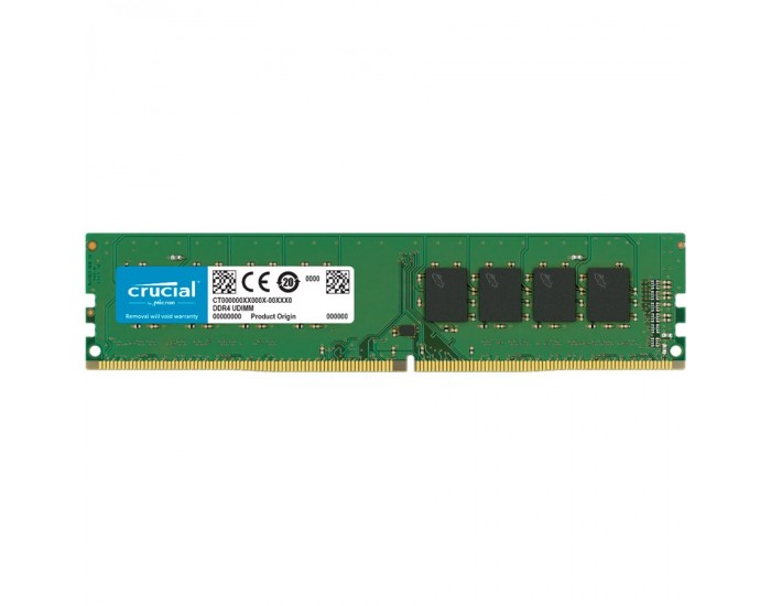 Памет за компютър Crucial DRAM 8GB DDR4-3200 UDIMM CT8G4DFRA32A Памет за компютър Crucial DRAM 8GB DDR4-3200 UDIMM CT8G4DFRA32A