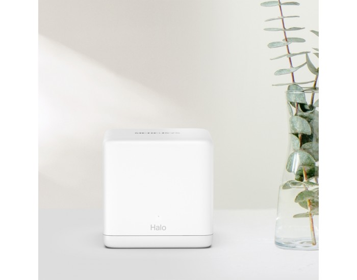 Безжична Wi-Fi 6 Mesh система Mercusys Halo H1500X(2-pack) AX1500