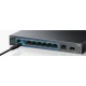 10-портов гигабитен настолен комутатор TP-Link LS1210GP с 8-PoE+ порта