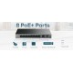 10-портов гигабитен настолен комутатор TP-Link LS1210GP с 8-PoE+ порта