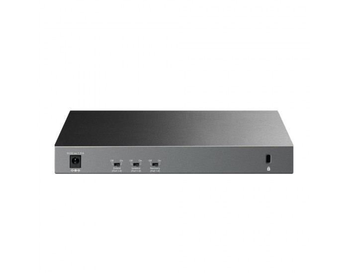 10-портов гигабитен настолен комутатор TP-Link LS1210GP с 8-PoE+ порта